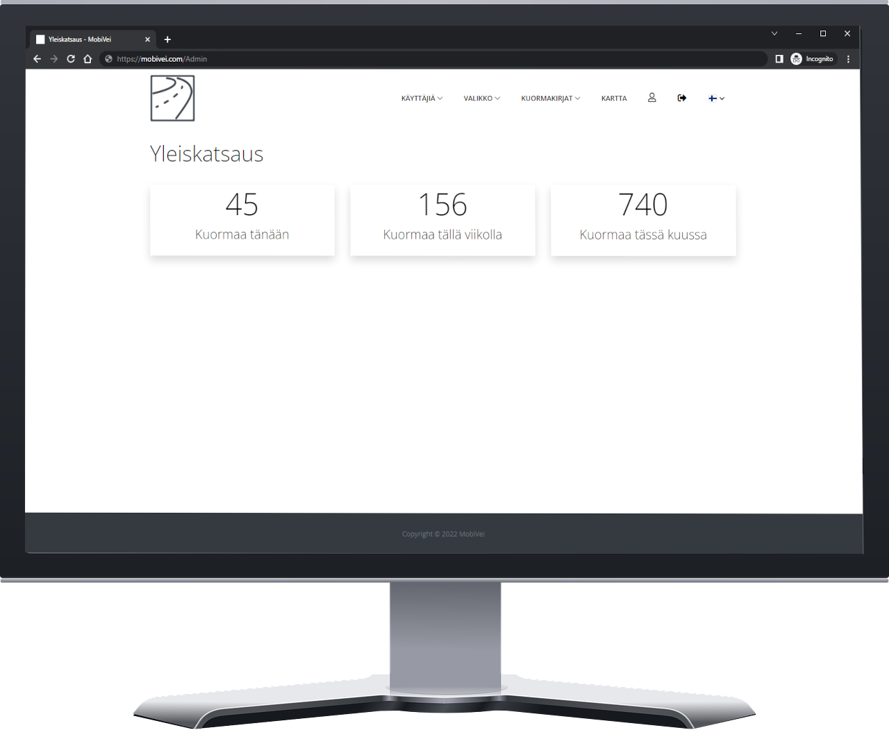 MobiVei web